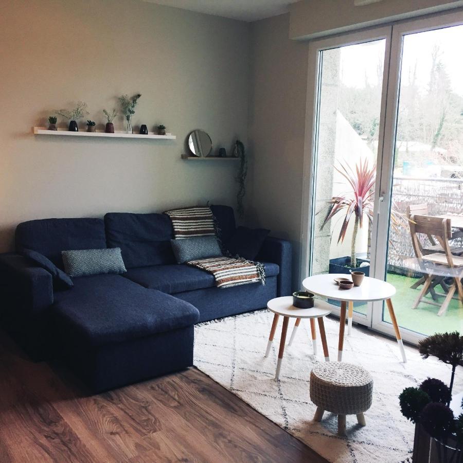 Bel Appartement La Foret-Fouesnant Vue Sur La Baie Dış mekan fotoğraf